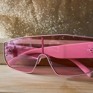 Pink Oversized Sunglasses
